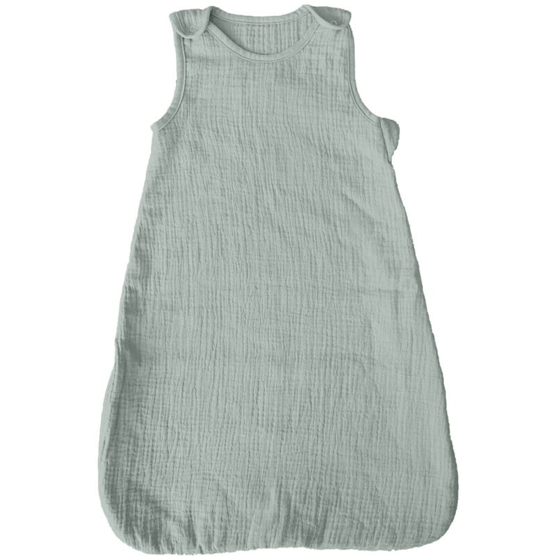 Gigoteuse en gaze de coton 50 x 90 cm vert