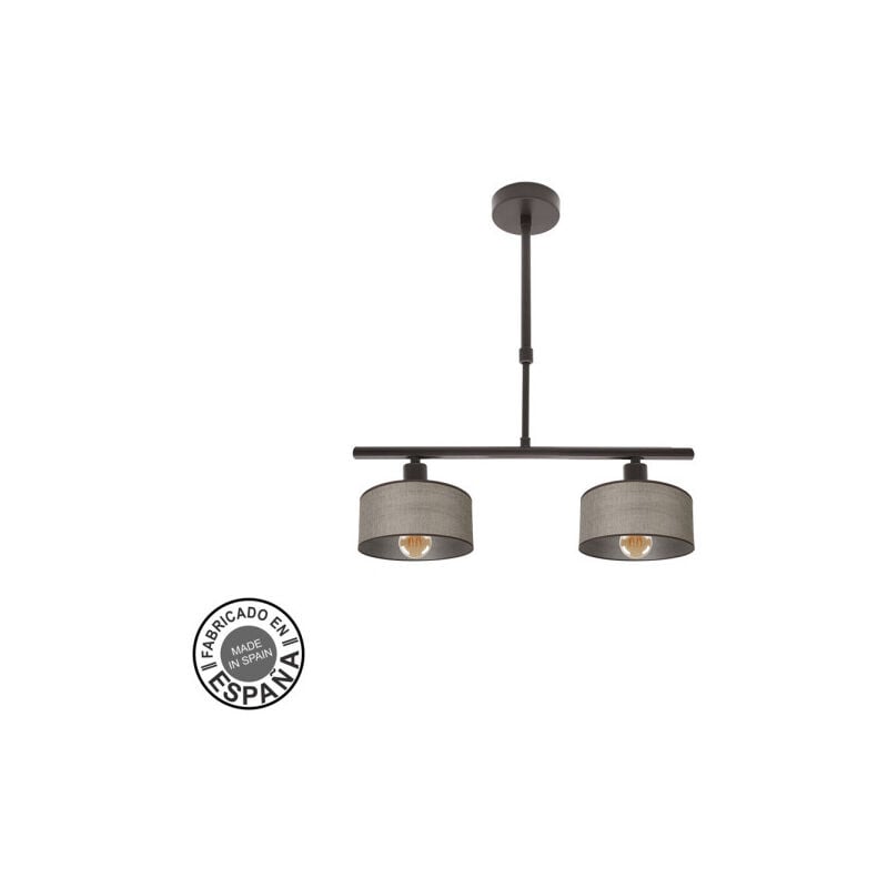 Gilda Lampe 2xe14 Braun Regx43x14 Cm - Fabrilamp