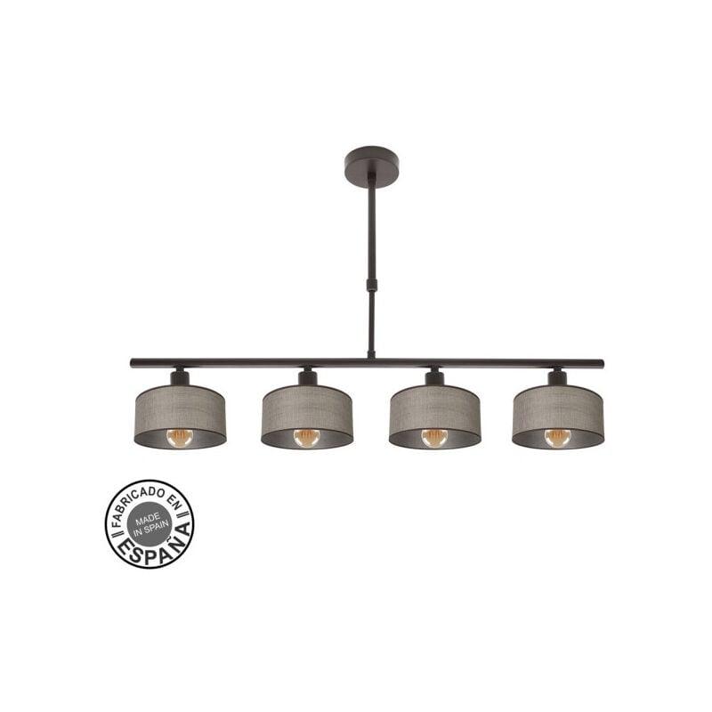 gilda lampe 4xe14 braun regx76x14 cm