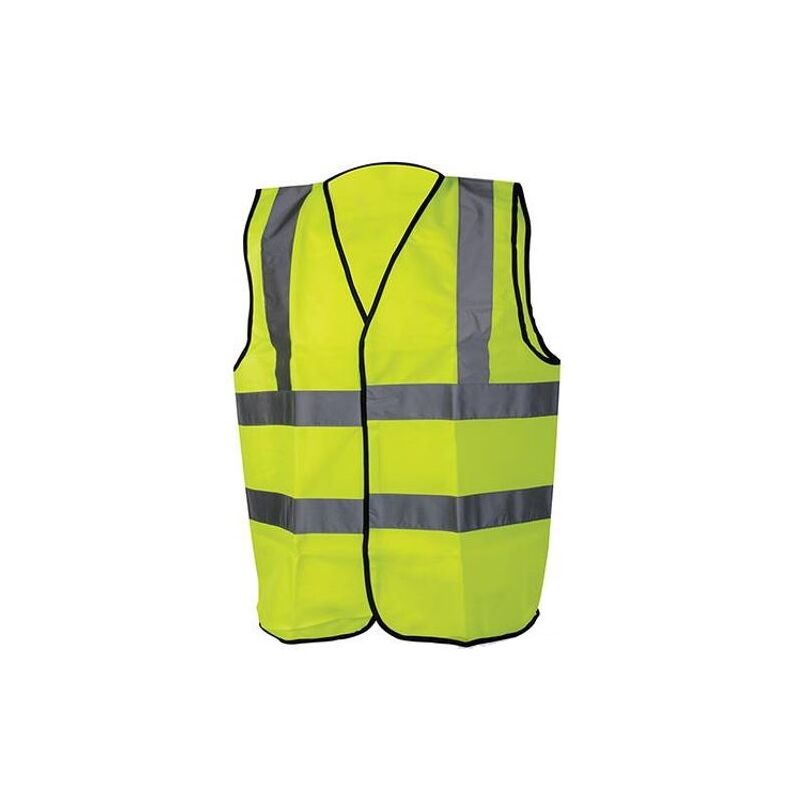 Image of Gilet alta visibilità taglia m (100-108 cm) Classe 2 ad alta visibilità giallo fluorescente