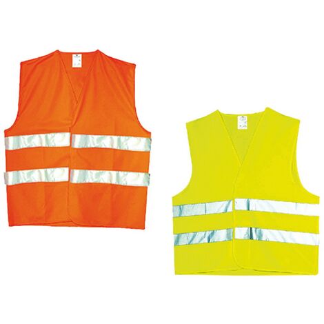 GILET ALTA VISIBILITA' XL arancio
