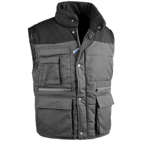 GILET ANTARES GRIGIO-NERO MIS. L