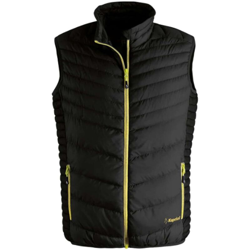 Kapriol - Gilet Nero, 100% Nylon +pu coating