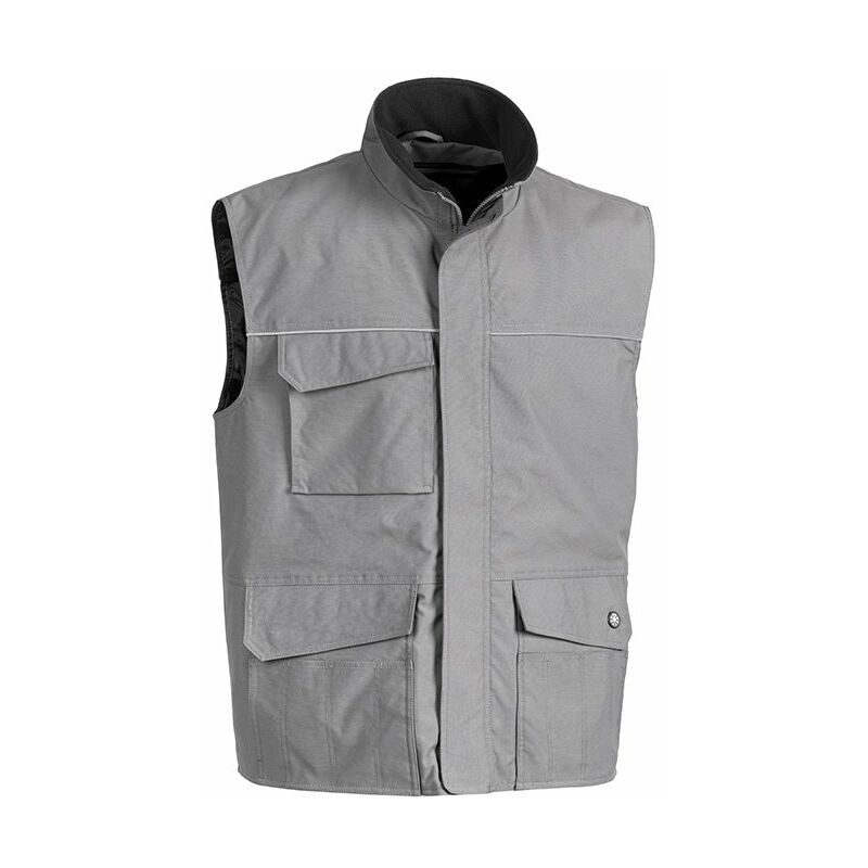 Gilet 'boa' blu xxl