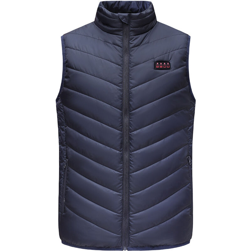 Gilet Chauffant Léger pour Hommes, Gilet Chauffant électrique Rechargeable Intelligent,