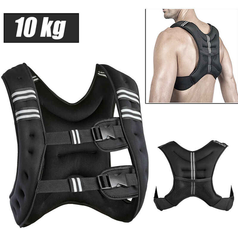 Gilet con Pesi da10kg, Gilet Pesi Allenamento