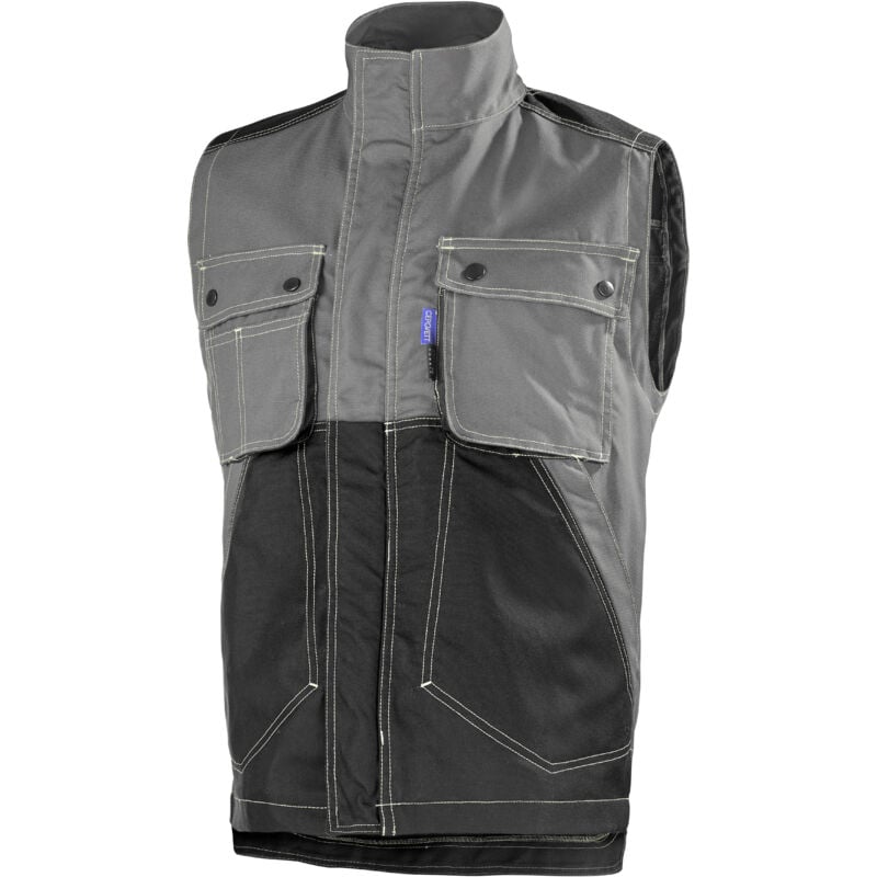 Gilet craft worker gris convoy/noir l