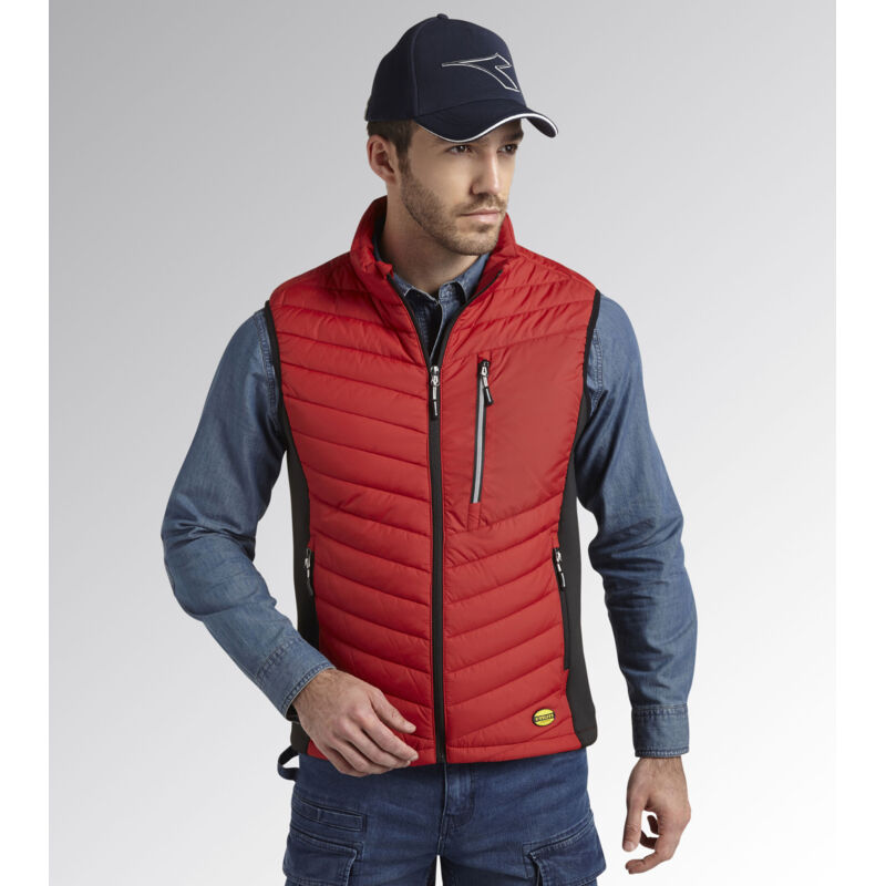 Gilet de travail Diadora Utility Padded Vest Oslo - XL - Rouge