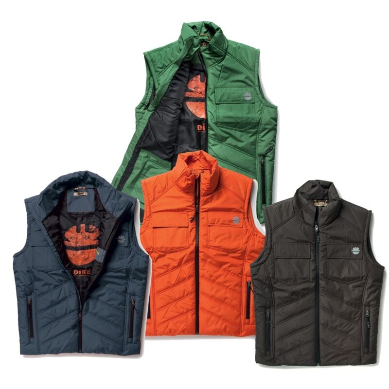 Gilet da lavoro Dike Giant - M - Blu