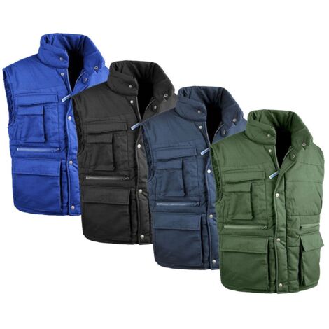 Gilet da lavoro imbottito Sottozero Antares 9025 - XL - Blu