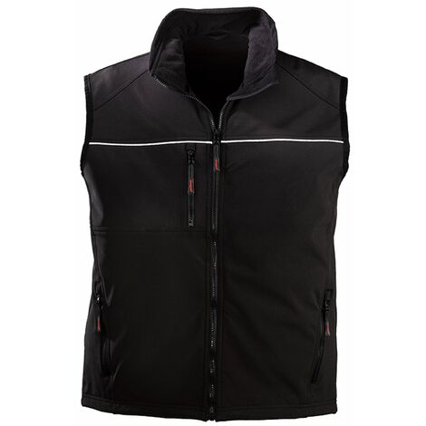 Gilet da lavoro in softshell Coverguard Yang Reflect - M