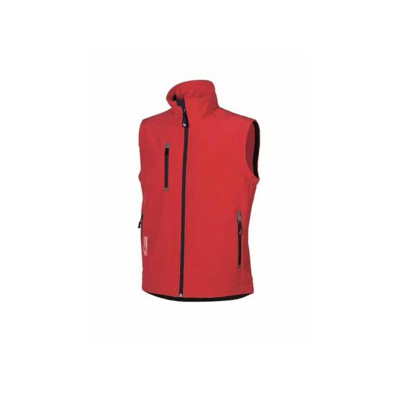 Gilet soft shell Climb Red Magma tg. xs