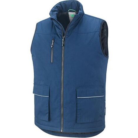 GILET DA LAVORO """MONTREAUX""" BLU TAGLIA XXXL