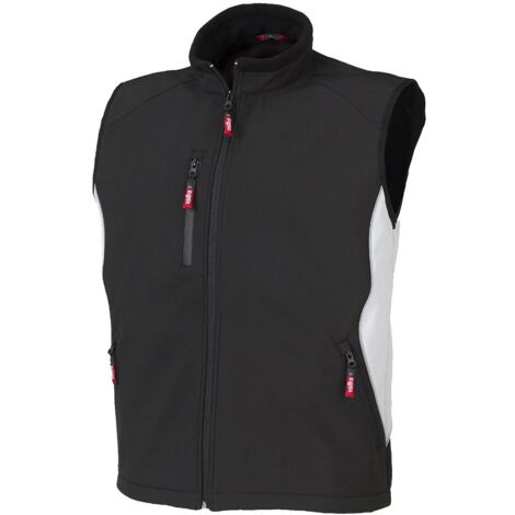 Gilet da lavoro softshell Industrial Starter Issa Vega 04005 - L - Noir