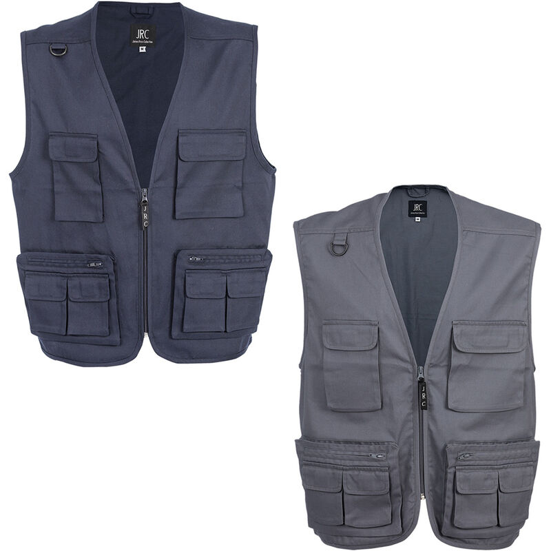JRC - gilet da lavoro 'sudan' taglia m - grigio