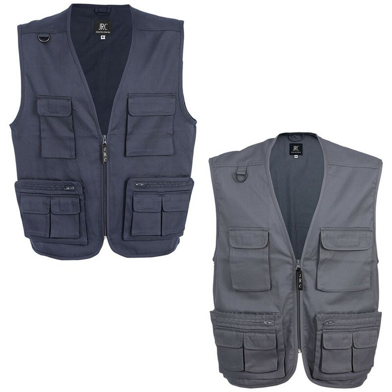 JRC - gilet da lavoro 'sudan' taglia xl - grigio