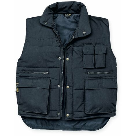 Gilet da lavoro trapuntato e rinforzato modello Annecy - XL