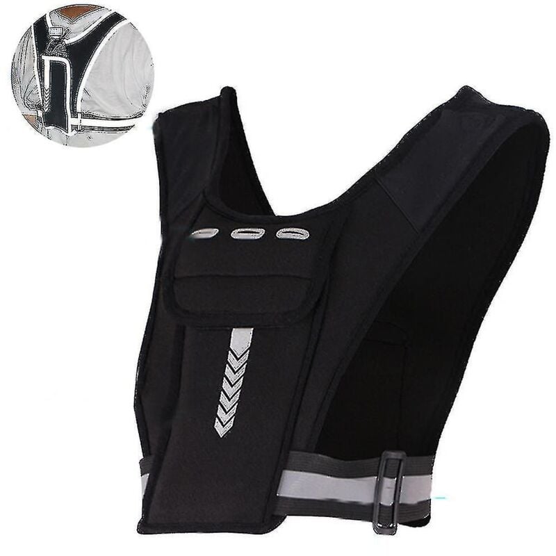Gilet de course universel, support de téléphone, ceinture réglable