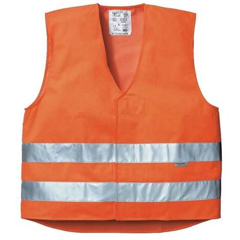 Gilet de haute visibilité avec réflecteurs orange M