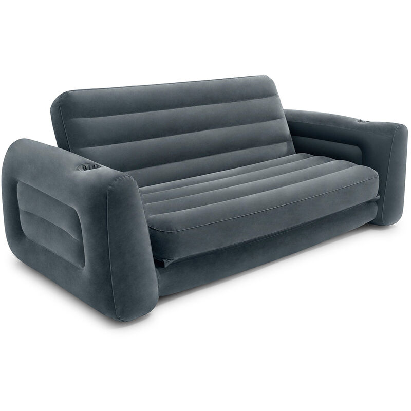 canapé sofa gonflable convertible 2 places - intex