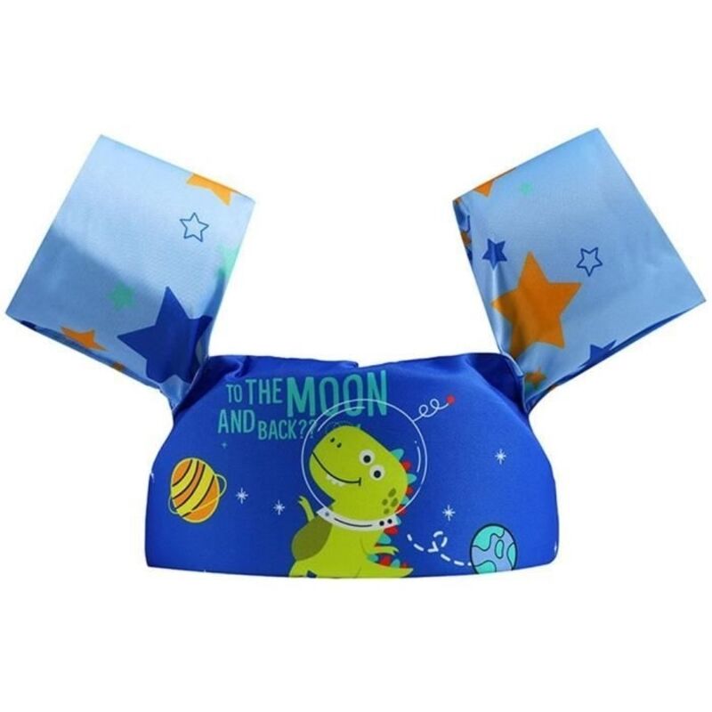 Gilet de natation pour enfants avec bras pour nager - 1-5 ans (22-58 livres)