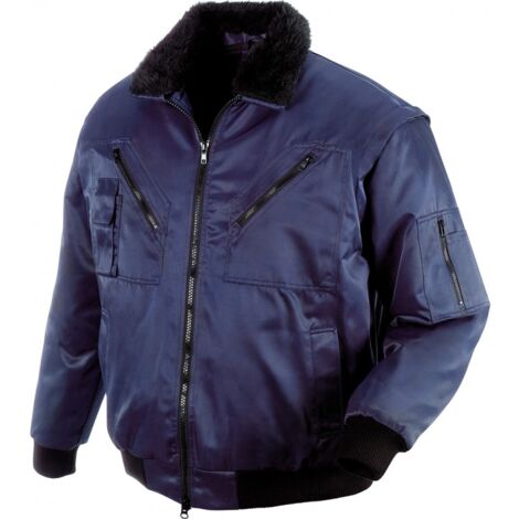 Gilet de Pilote pour Homme Oslo, marine, Taille 2XL