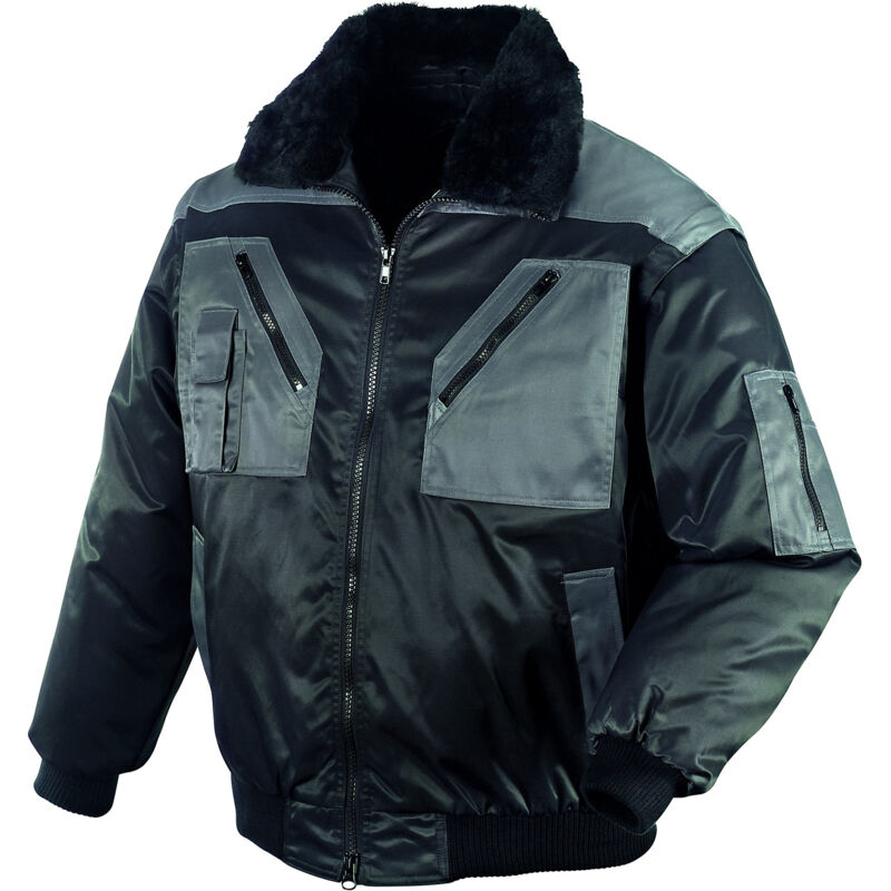 Texxor - frankel kaiserkraft, Veste de pilote à fourrure intérieure