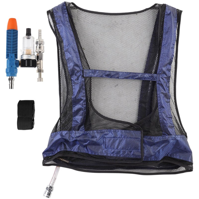 Gilet de refroidissement comprimé par air en acier de soudure gilet de climatiseur de tube de vortex - Jeffergarden
