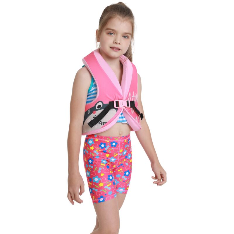 Gilet de sauvetage en mousse pour enfant MASTER Evee 25-35 kg - rose