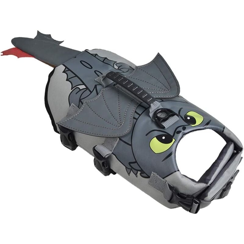 Fei Yu - Gilet de sauvetage pour chien avec aide à la flottabilité