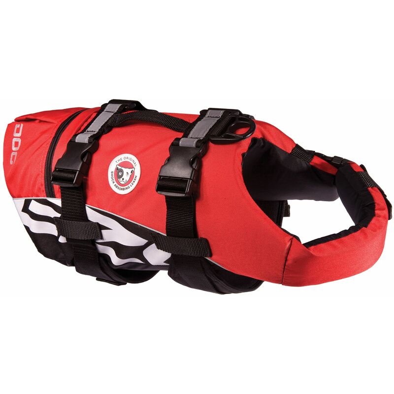 Gilet de sauvetage pour chien Rouge - XL