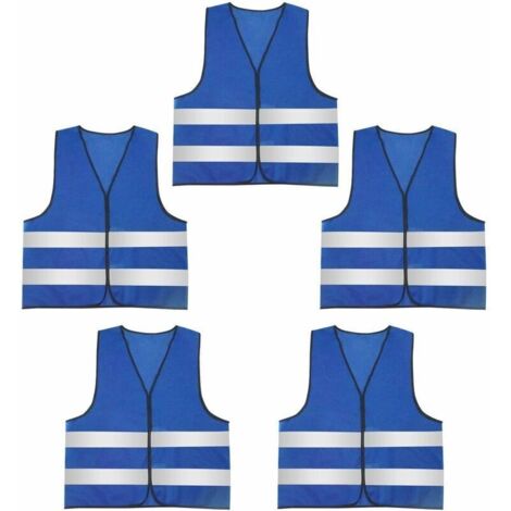 Gilet de sécurité. gilet de sécurité break. gilet réfléchissant. orange 4 pièces