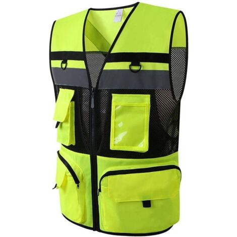 Gilet Jaune Personnalisable Gilet De Su00e9curitu00e9 Haute
