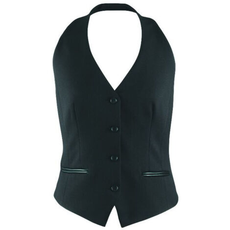 Gilet de service Femme Robur ANETH Noir 16 ans.