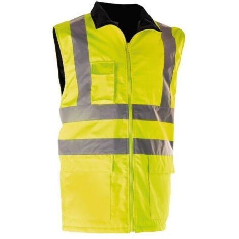 Gilet de signalisation Doublé polaire orange fluo - SINGER - GANO   L