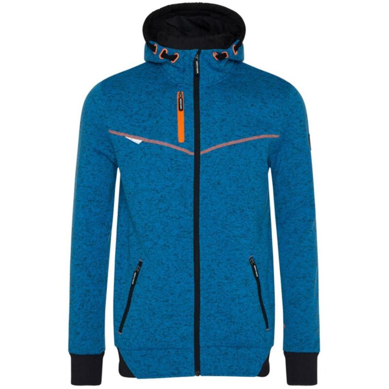 Veste - nine worth - Botta 1509 Bleu chiné / Orange Fluo t.xxl