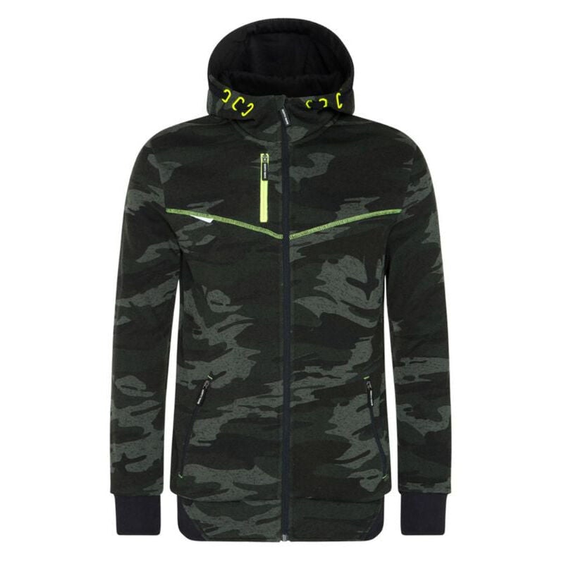 Gilet de travail botta North Ways imprimé camo