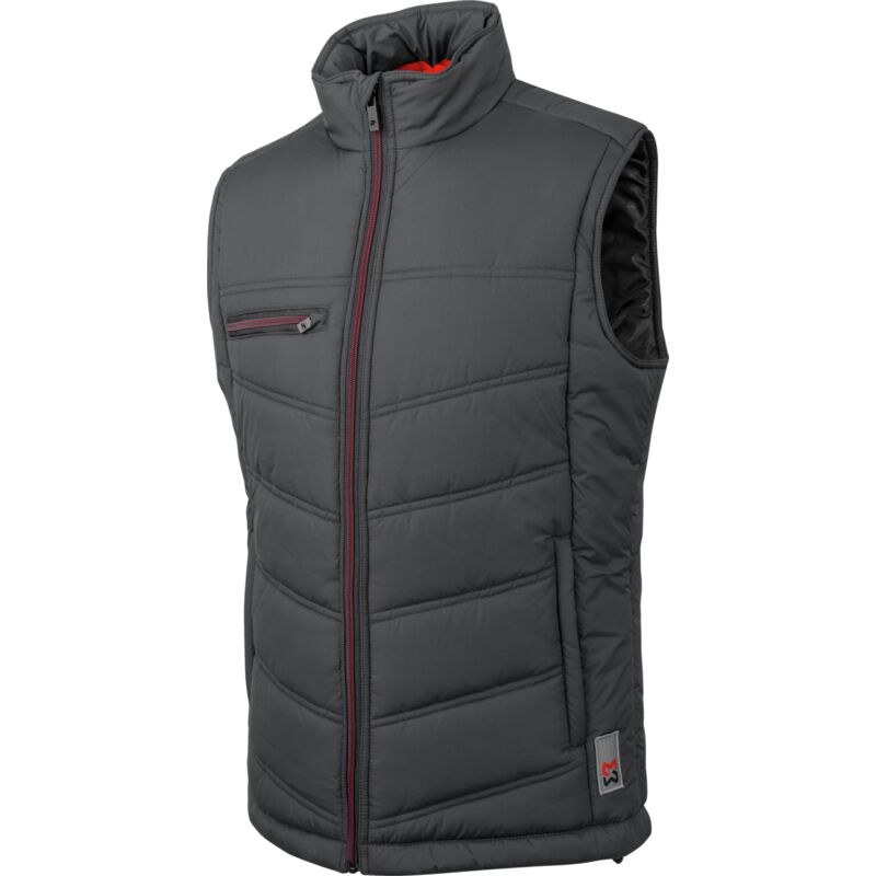 Gilet de travail matelassé Würth Modyf New Craft gris 3XL