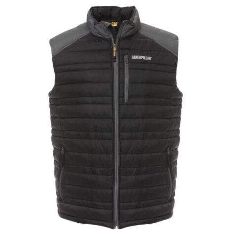 Gilet de travail matelassé CATERPILLAR Defender 1320012 - Noir - 2XL
