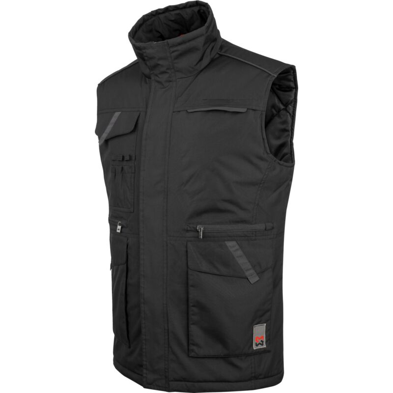 Gilet de travail matelassé Draco Würth Modyf noir l