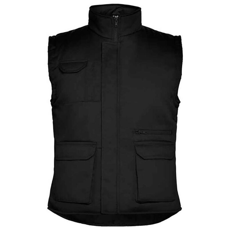 Gilet De Travail Noir Almanzor, T-m