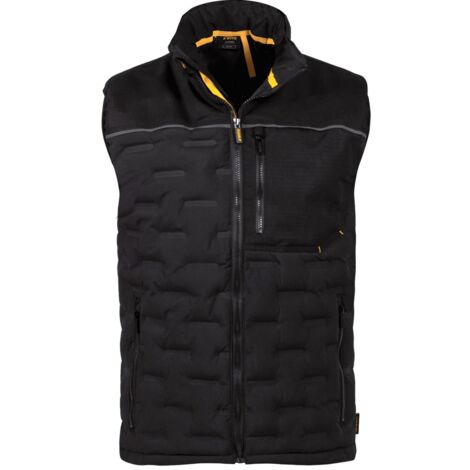 Gilet de travail sans manche Noir Taille M Doudoune Tissu Respirant VITO
