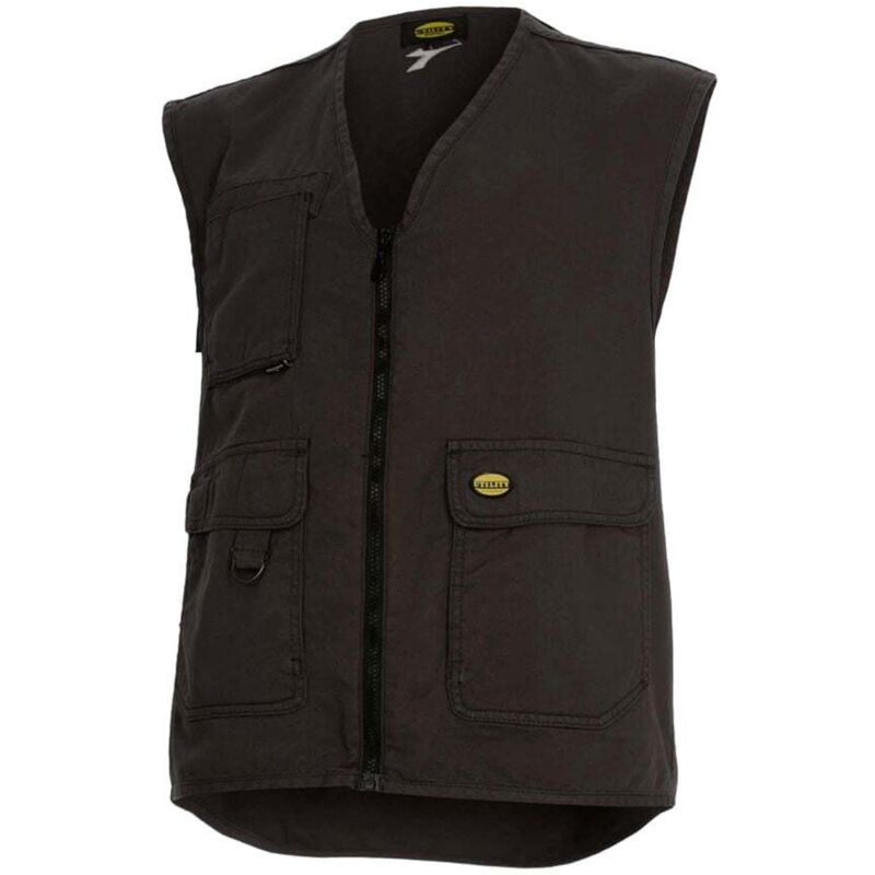 Gilet de travail sans manches Diadora truck Gris Foncé s