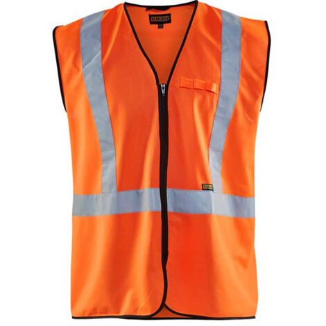 Gilet de travail zippé haute visibilité 3029 - Orange fluo XXL/3XL