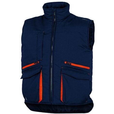 Gilet Deltaplus Imbottito Sierra 2 Blu/Orange Tg. M