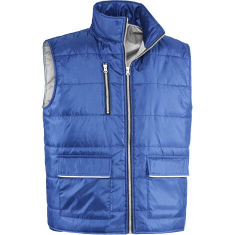 GILET DUBAI BLU ROYAL/GRIGIO