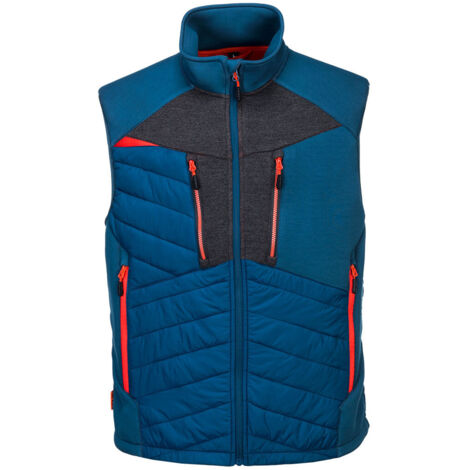 Gilet DX4 Baffle couleur : Bleu Metro taille XXL - PORTWEST