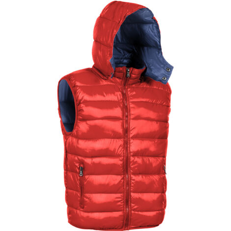 GILET EXPO ROSSO/BLU NAVY