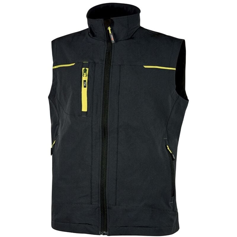 Gilet da Lavoro Estivo UPower Saturn Black Carbon Nero S