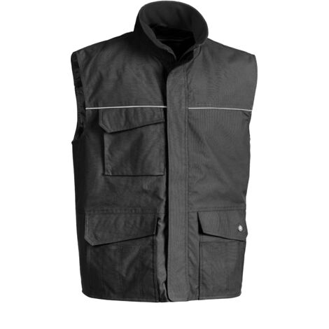 GILET 'HARDY' NERO